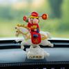 Cute God Of Wealth Desktop Decor Year of The Horse Horse Year Figurines  Center Console
