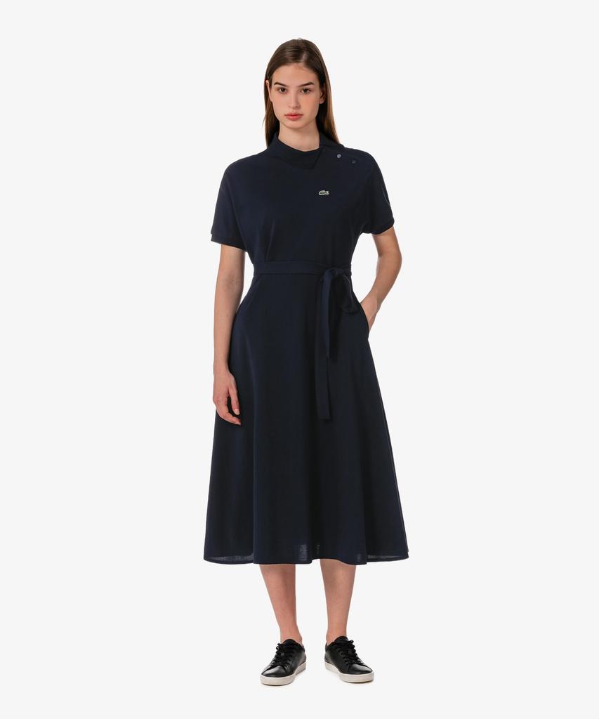 LACOSTE Women'S Diagonal Placket Polo Dress Ef508E-56G 166