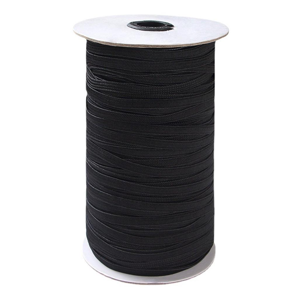 Белая/черная эластичная резинка для шитья Fiat Rubber Band Waist Band Stretch Rope Elastic Ribbon