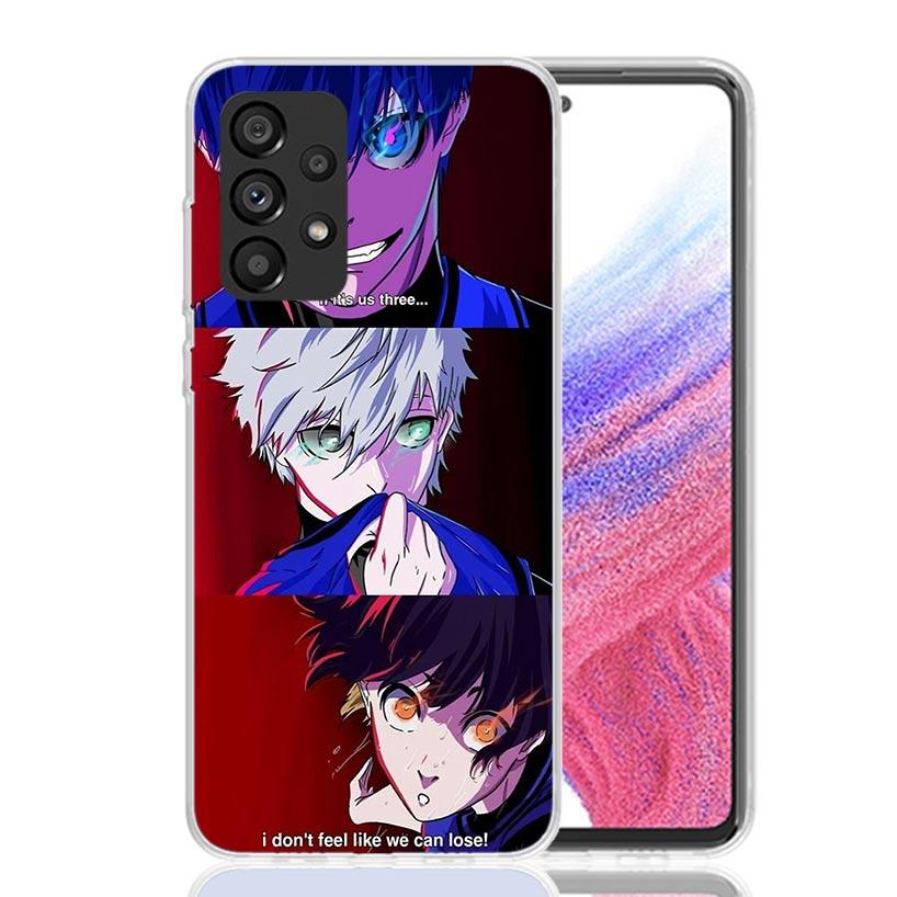 Чехол для телефона Blue Lock Football Anime для Samsung Galaxy A17 A16 A15 A14 A13 A57 A56 A55 A54 A53 A37 A36 A35 A34 A33 A26 A25 A24 A