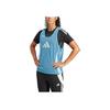 Adidas Training 24 Bib Logo Pattern Round Neck Pullover Casual Sleeveless Vest Unisex Vests Blue JF3243