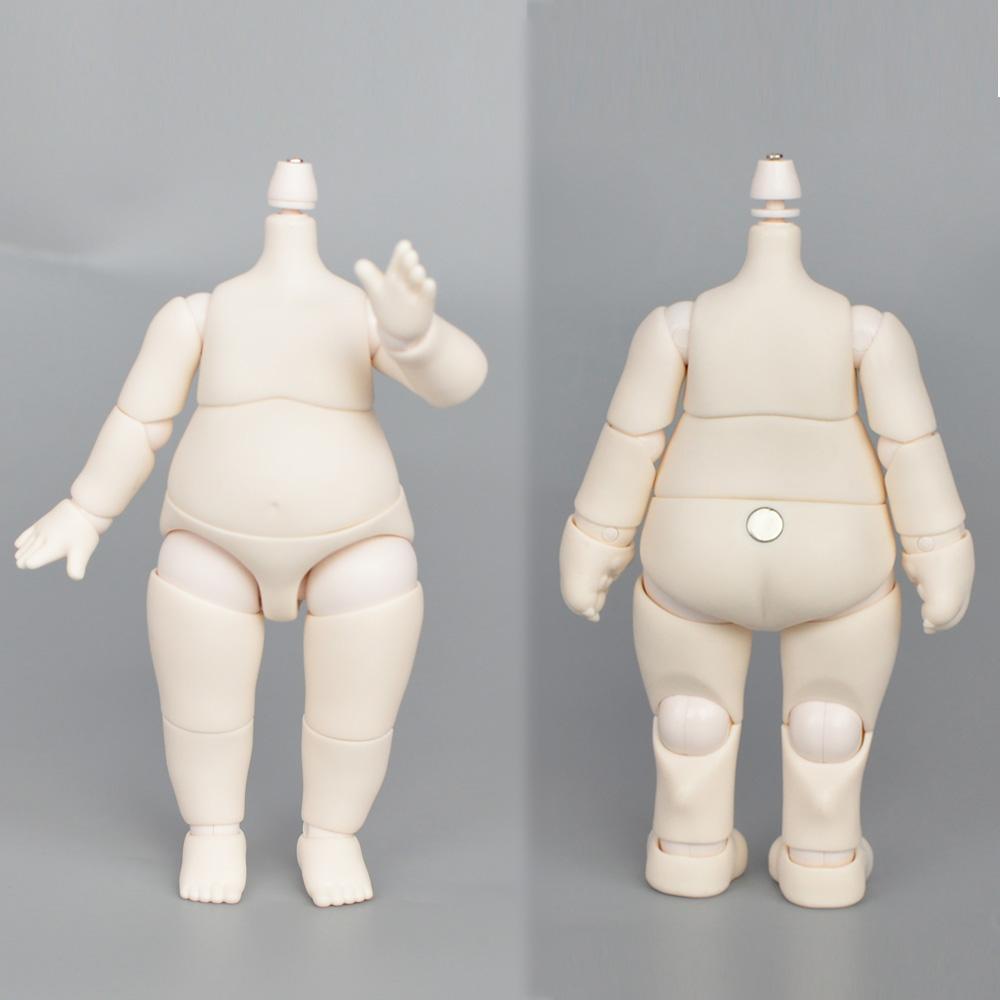 YmY большая груша Тело куклы маленькое 1/6 размера S-крючок для BJD ob суставной Кукла Подвижное тело Кукла с большой головой Аксессуары