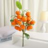Realistic Artificial Lemon Branches Plastic Fruit Props DIY Fake Strawberry  Vase Decoration