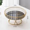 1PCS Nordic Style Large Round Fruit Basket Suitable for Kitchen, Living Room, Dining Table, Home Decoration, Snack Display