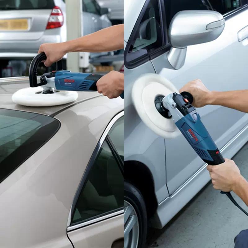 Bosch GPO 12 CE Профессиональный электрический полировщик 1250 Вт Полировальный станок для автомобиля M14/M16 750-3000 об/мин 6 передач Регулируемая скорость