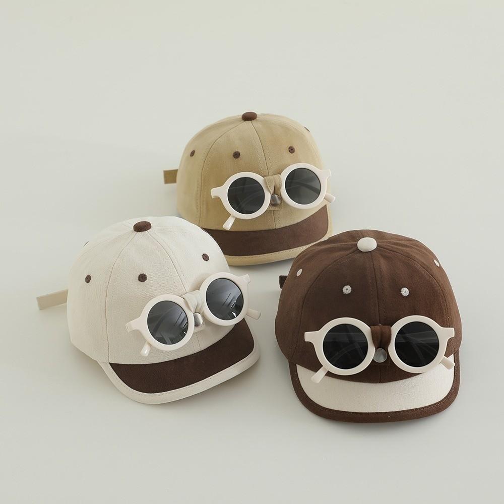 Adjustable Baby Hat Detachable Baseball Cap New Sun Hat  Unisex