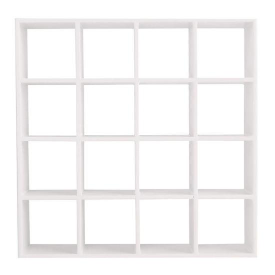 Очаровательный деревянный полезный компактный декор из 16 решеток для шкафа