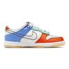 Детские кроссовки Dunk Low GS Nike 101 разноцветные, белые, безопасные, оранжевые DX3363-100