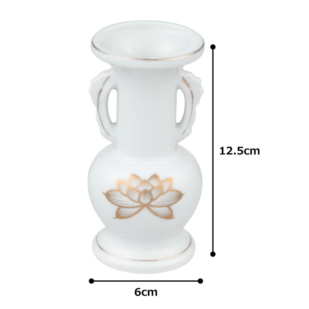 Tomatsu Shoten Buddhist Altar Accessories, Shinto Altar Accessories, Platinum Lotus 5.0 Regular Buddhist Flowers, AM-TM579
