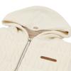Onoff Women Knit Down Vest Ivory Of2003lb