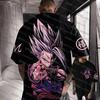 2026 Японский Аниме Футбольная Майка Dragon Ball Мужская/Женская Оверсайз Футболка Летняя Быстросохнущая Спортивная Дышащая Унисекс Косплей Футболка