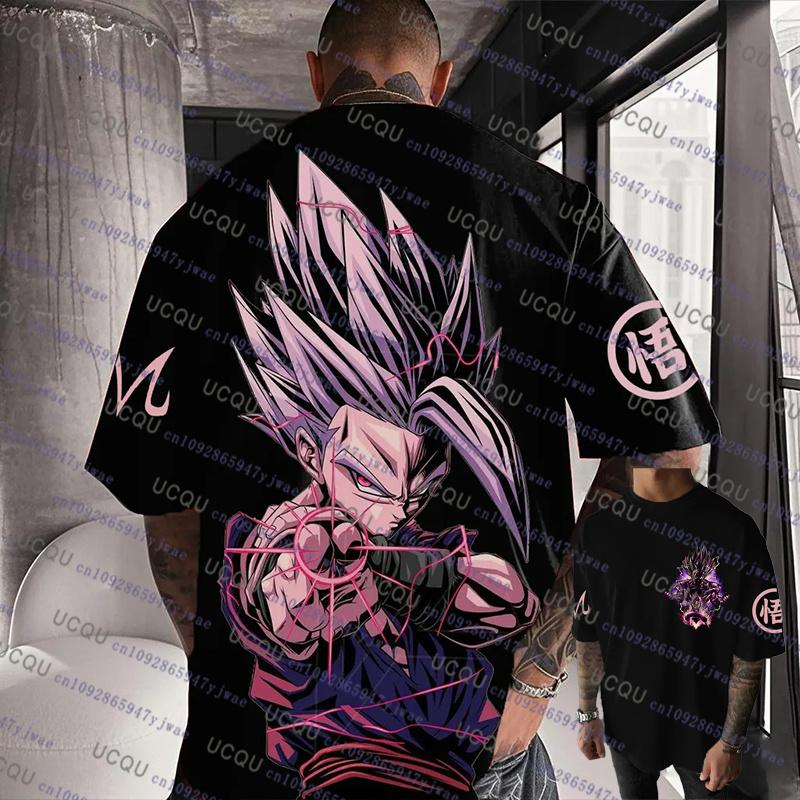 2026 Японский Аниме Футбольная Майка Dragon Ball Мужская/Женская Оверсайз Футболка Летняя Быстросохнущая Спортивная Дышащая Унисекс Косплей Футболка