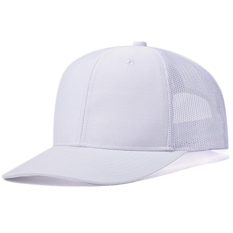 New Unisex Trucker Hat Slight Curved Style Baseball Cap Men Women Casual Breathable Summer Cap