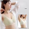 Ice Silk Bra Women's Breathable Bra Soft Support Anti Slip Bra Push Up Bra