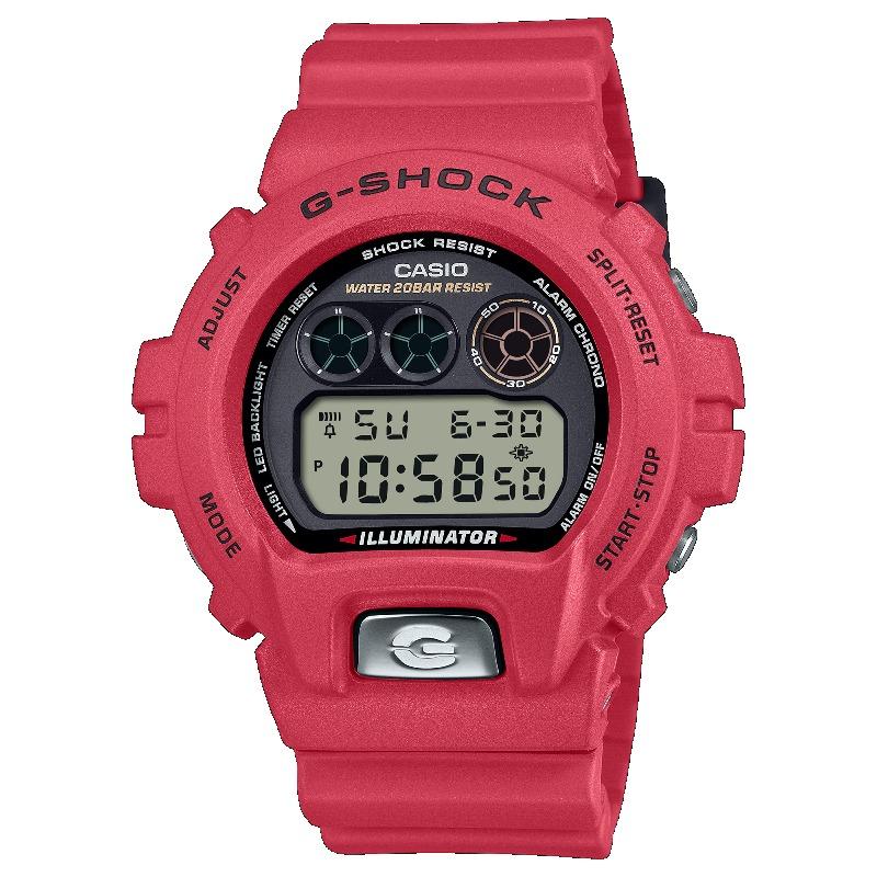Casio Мужские часы G-SHOCK Resin 200M Водонепроницаемые Ударопрочные Цифровые Кварцевые DW-6900TR-4