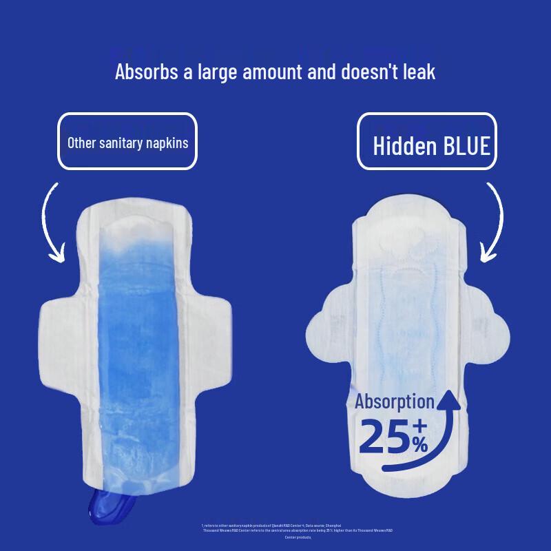 Herlab Ежедневные гигиенические прокладки Deep Blue, набор