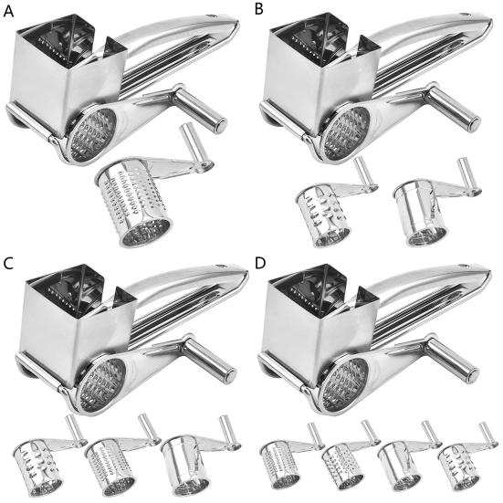 1 комплект, терка для имбиря без запаха, универсальная легкая, с довольно гладкими краями, роторный измельчитель овощей, кухонные принадлежности