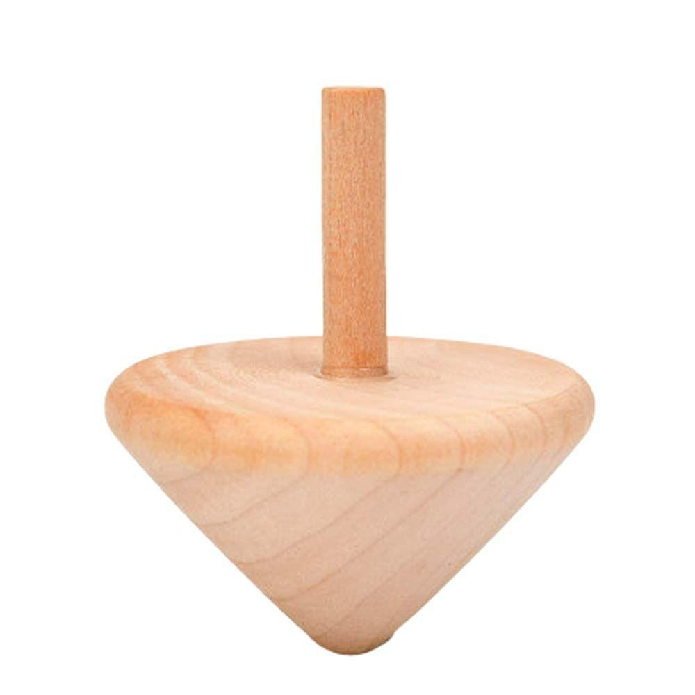 Kindergarten Toy For Children Gyro Toys Wooden Rotate Gyro Wooden Spinning Tops DIY Gyroscope Toys