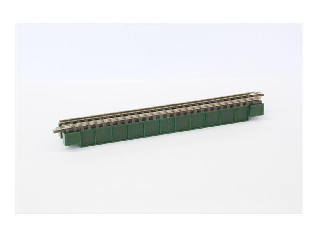 Rokuhan Z Gauge R071 Deck Girder Iron Bridge (green)