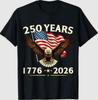 Футболка 250-летие Патриотический Орел США 250-й 4 июля 2026