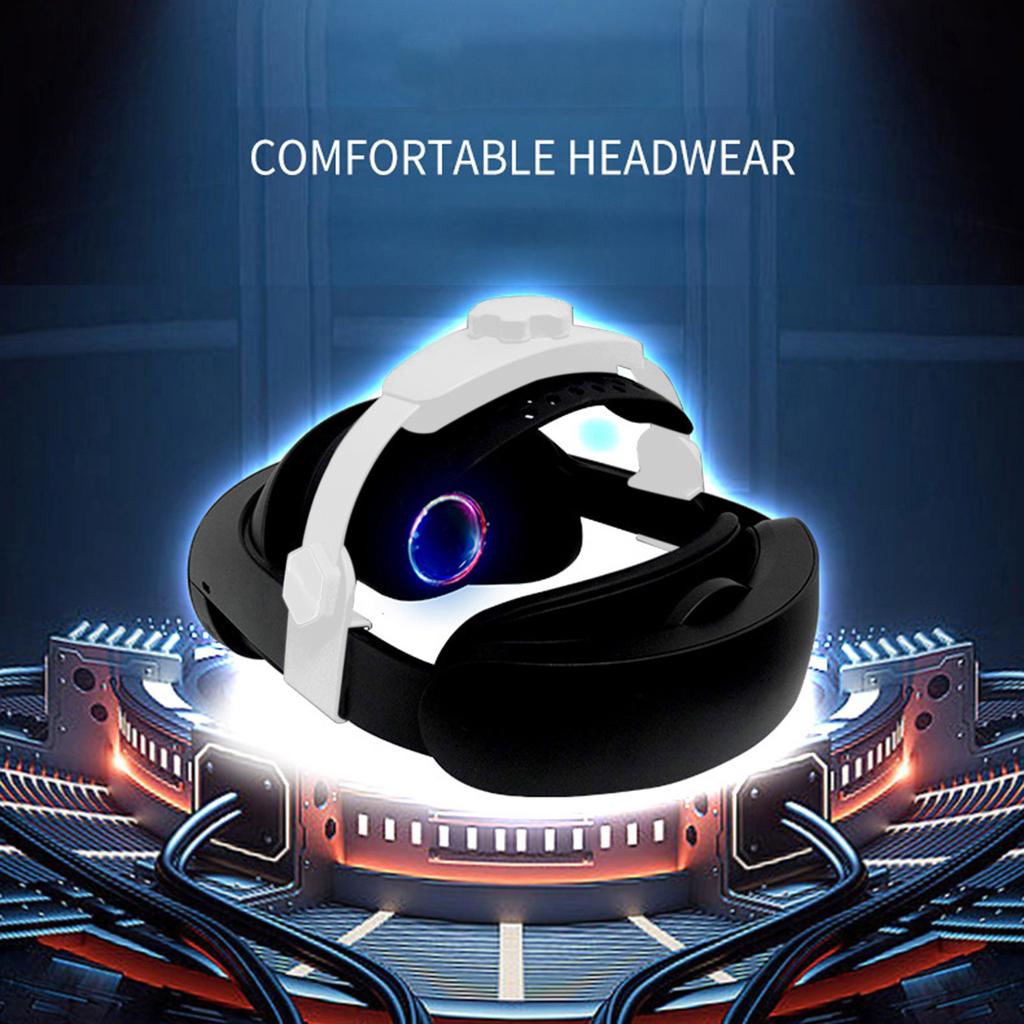 Ремешок на голову для Quest Pro Сменный ремешок Комфортный Регулируемый Снижает давление на лицо Аксессуары для оголовья VR-гарнитуры