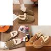 Winter Women Cotton Shoes With Thick Heel And Sole For Daily Comfort