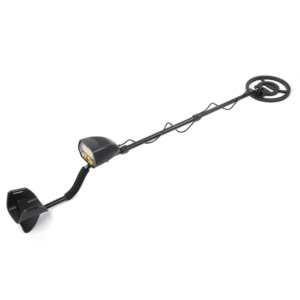 LCD Handheld Metal Detector with Waterproof Searching Coil Adjustable Shaft for High Sensitivity