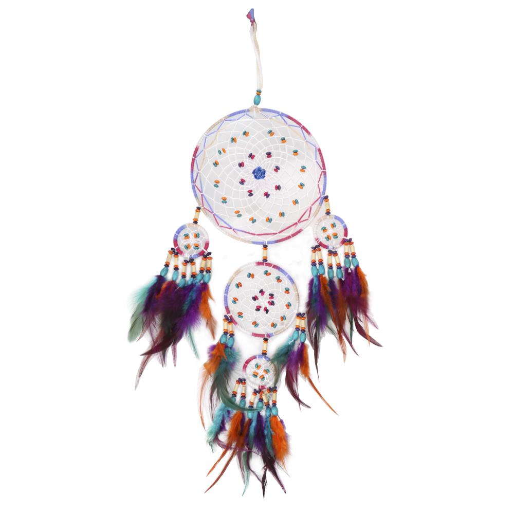 Girls Room Decor Gifts Ornaments Dreamcatcher Nordic Wall Decoration Indian Feather Hanging Arts