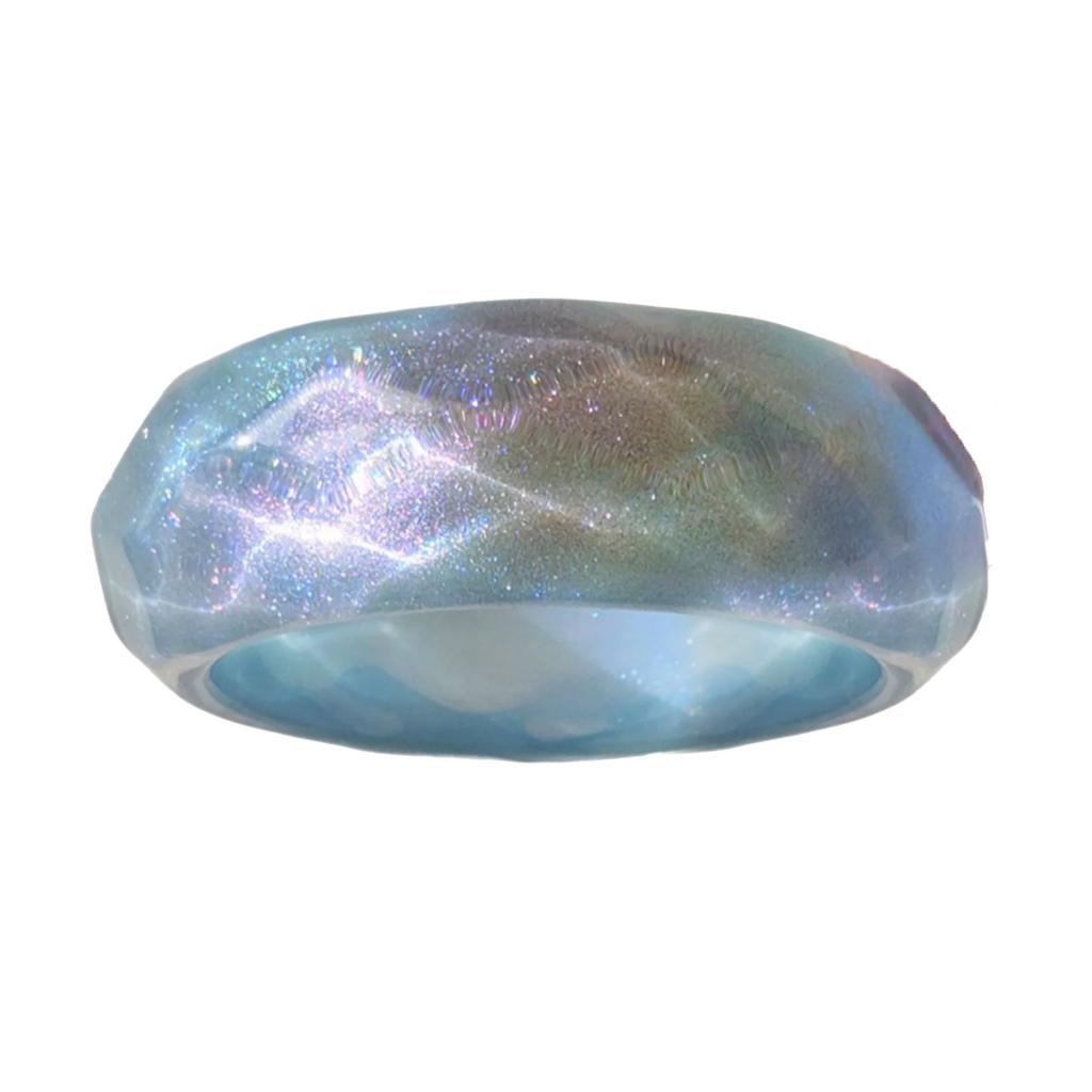 Широкие браслеты из смолы Геометрические круглые браслеты Широкий геометрический браслет Текстура смолы Ювелирные украшения на запястье для любителей моды