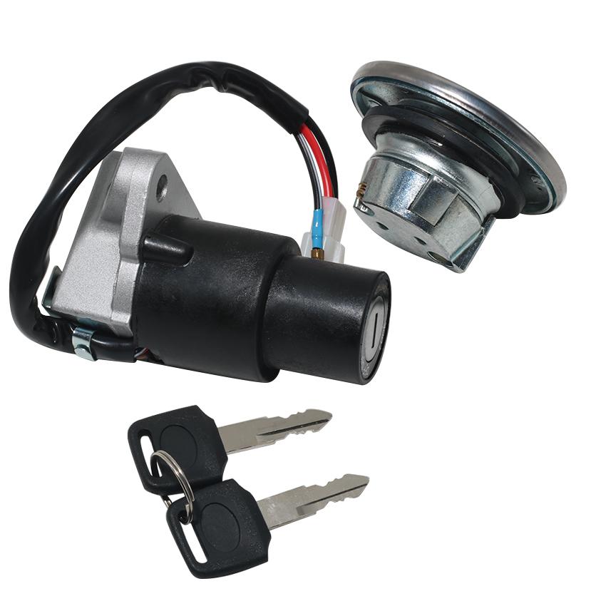 Motorcycle Fuel Gas Ignition Switch Lock With Key Kit For Yamaha FZR250 1987-1988 FZR400 1988 1989 1990 FZR600 1989-1993