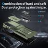 For Samsung Galaxy S24 Case Kickstand PC+TPU Phone Cover Support Magnetic Car Mount