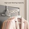 Five-hole Clothes Drying Rack Foldable Clothes Hook New Clothes Drying Artifact  Dormitories