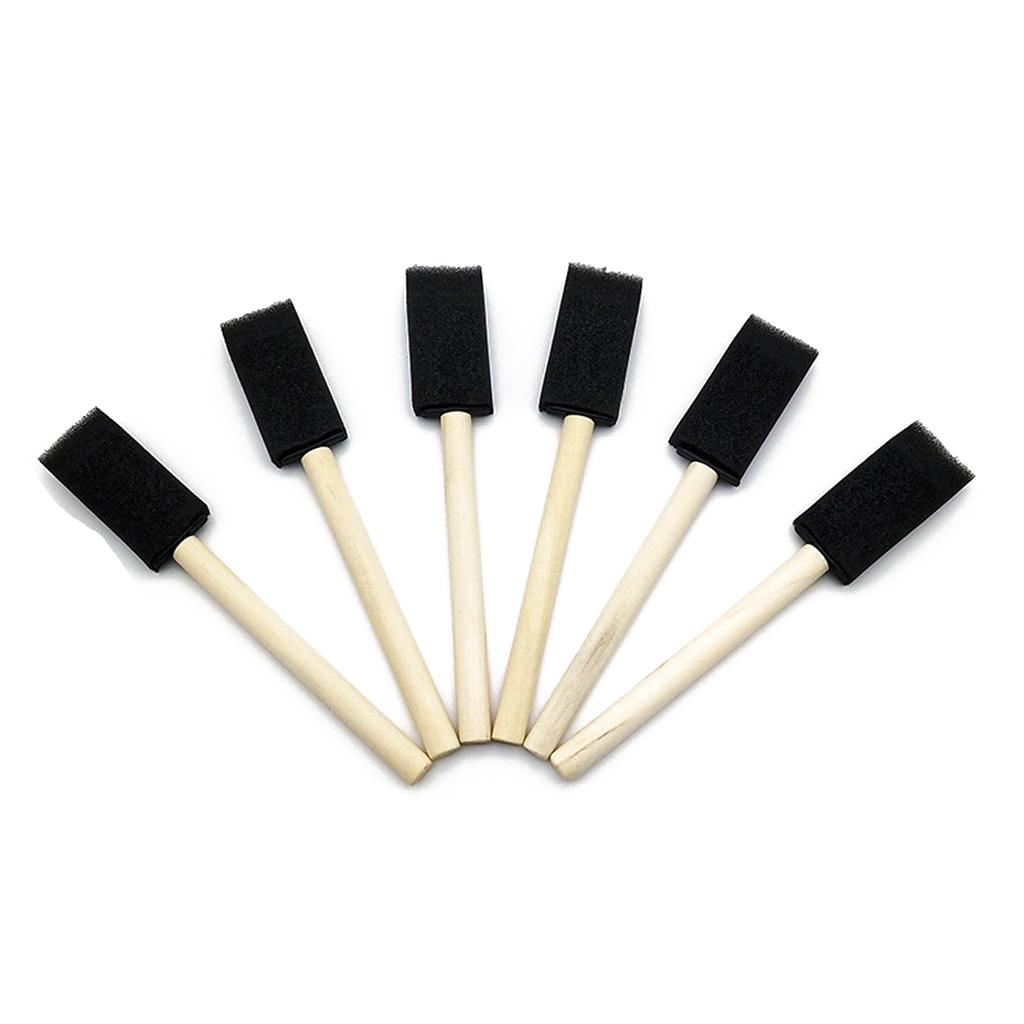 5Pcs Car Air Outlet Detailing Brush Washable Sponge Brush Keyboard Cleaning Tool