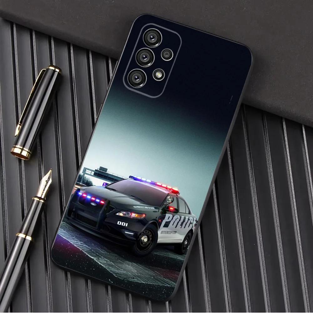 Крутой чехол для телефона с изображением Полиции ФБР для Samsung Galaxy A13, A21s, A22, A31, A32, A52, A53, A71, A80, A91, Мягкий черный корпус