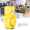 Cartoon Bear Mechanical Kitchen Timer ABS Material Countdown Timers Alarm Clocks  Classroom