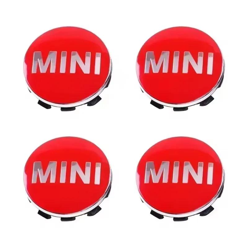4 шт. 54 мм 56 мм Для Mini Cooper One S JCW R53 R55 R56 R57 R60 F55 F56 Наклейка-значок-эмблема на центральный колпачок колеса автомобиля