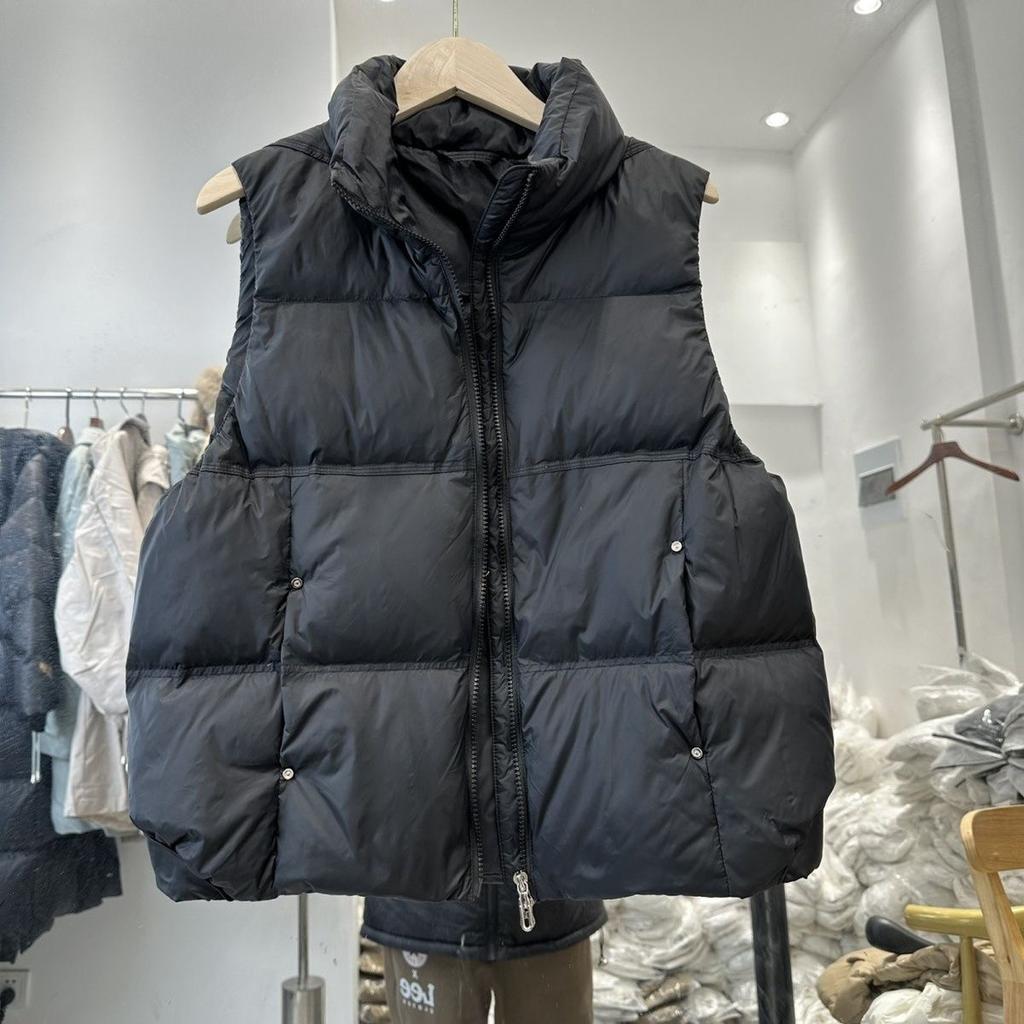 Легкий пуховый жилет женский короткий 2024 новый осенне-зимний корейский вариант свободный воротник-стойка жилет жилет жилет куртка прилив