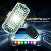 RGB Мотоциклетный светодиодный стробоскоп с беспроводным пультом дистанционного управления, водонепроницаемая сигнальная лампа для автомобиля, мотоцикла