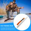 Ультралегкая удочка для подледной рыбалки Ледовые снасти Удочка для заброса Жесткая удочка для активного отдыха Пресная вода Река Озеро Пруд Отпуск Семейная ночь Утро
