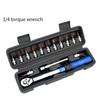 Набор динамометрических ключей для велосипеда, 15 шт., 1/4 дюйма, 2-24 Нм, двухсторонний шестигранный ключ для велосипеда, инструмент, торцевой гаечный ключ, комплект для ремонта мотоцикла, описание