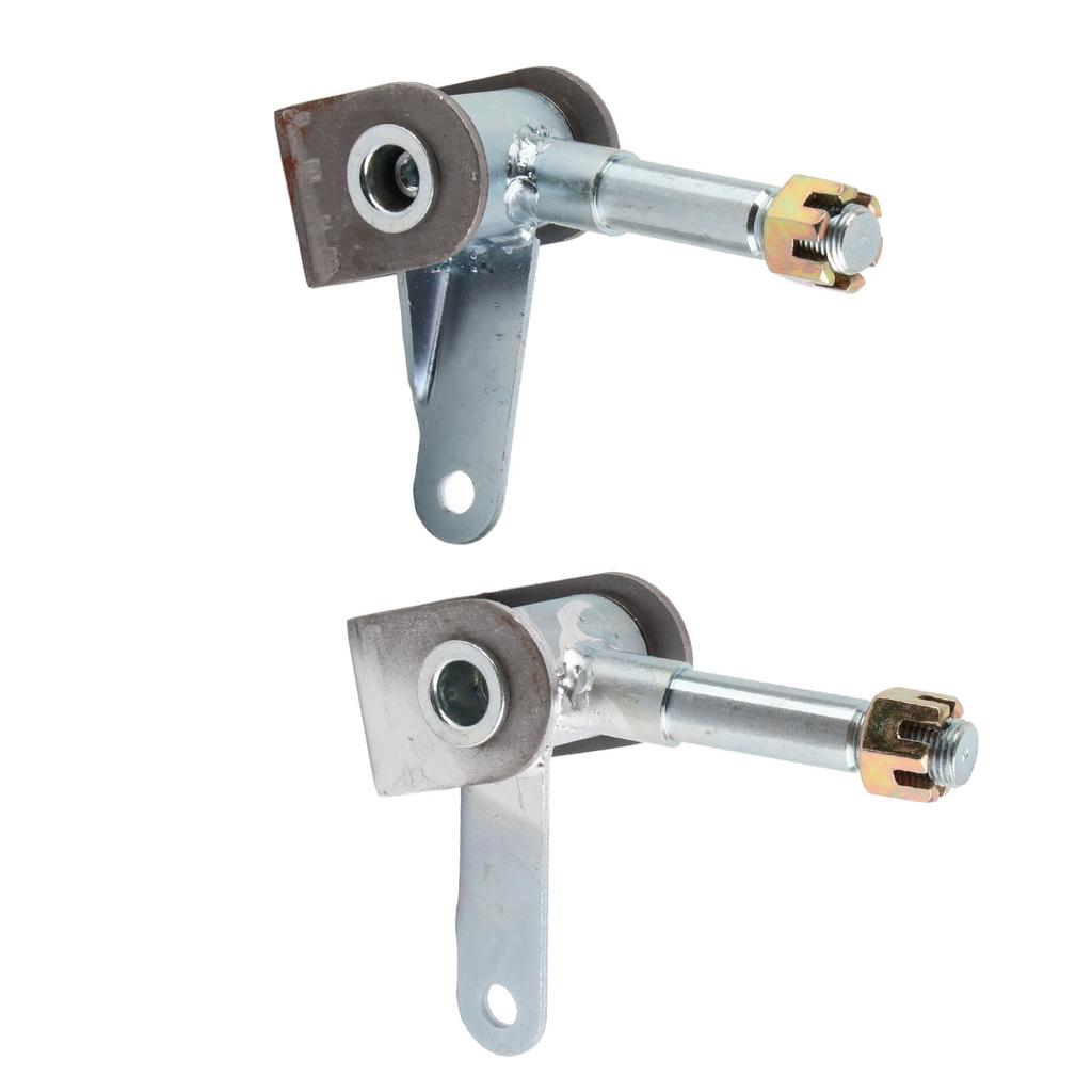 1 пара M16 передние поворотные кулаки правый левый комплект стальных сплавных кронштейнов шпинделей подходит для 110cc 125cc 150cc 200cc 250cc Go