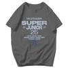 Men T Shirt 12TH ALBUM SuperJunior 25 Fans Gifts Cotton Y2K Graphic Crewneck Unisex Tops T Shirts