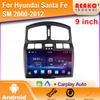 Android для Hyundai Santa Fe SM 2000-2012 для JAC S1 (Рейн) 1 2007 - 2013 Радио Стерео Мультимедийный Плеер Навигационный Экран