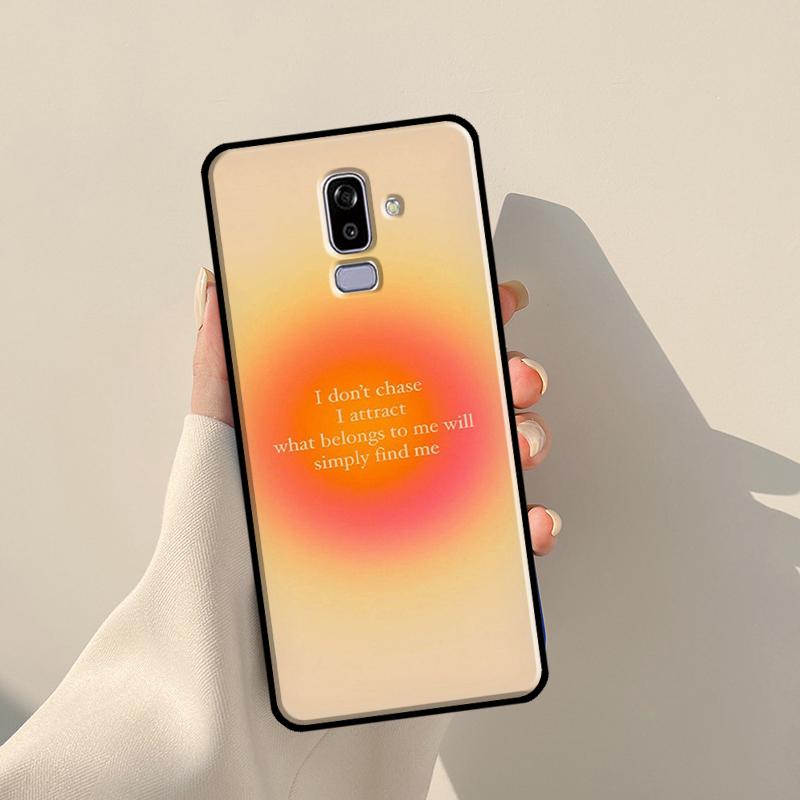 Чехол Ins Style Spiritual Angel Energy Hippie для Samsung Galaxy J4 J6 Plus 2018 A6 A7 A8 A9 J8 J1 2016 A3 A5 J3 J7 J5 2017