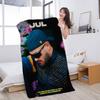 Пляжное полотенце из микрофибры с изображением рэпера JuL Music Album, впитывающее, быстросохнущее, мягкое, для йоги, плавания, курорта, альпинизма