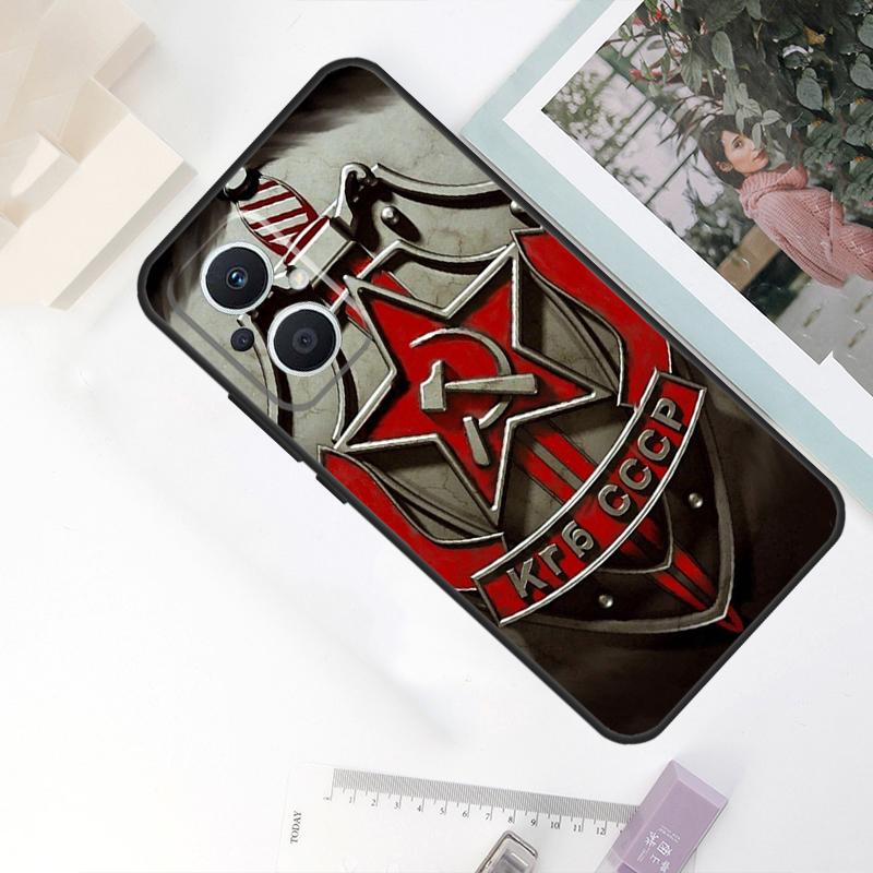 СССР Советский Союз Россия Чехол Для OPPO Reno 11F 10 Pro 4 5 6 7 8 Lite 4Z 5Z 8T OPPO Find X5 X6 Pro X2 X3 Neo Обложка
