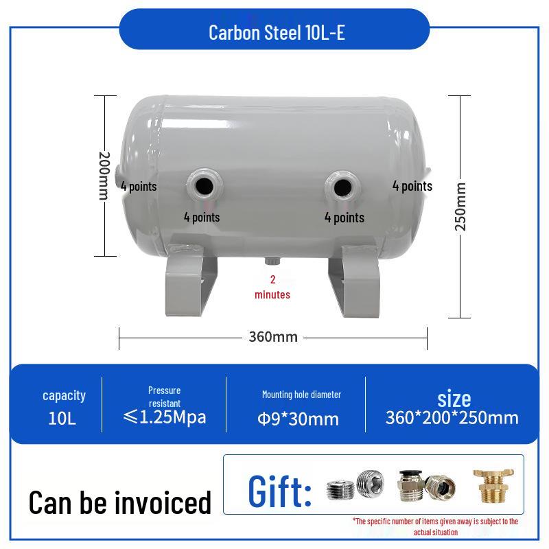 Compact Air Tanks 2L-60L - Ideal for Compressors and Vacuum Systems