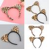 Kitten Ears Hairband Photo Props Furry Hair Hoop Headband Party Headpiece Fun Headbands for Music Festival