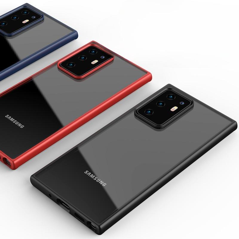 Подходит для чехла для мобильного телефона Samsung Note20 Защитный чехол от падения для Samsung Note20 Ultra 10 Подушек безопасности Противоскользящий