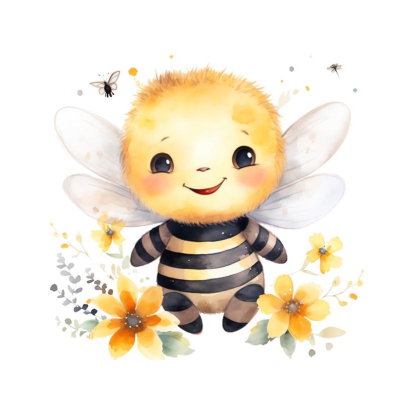T316 # милая наклейка в виде пчелы на автомобиль, виниловая наклейка, водонепроницаемые декоративные наклейки для автомобиля